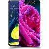 Pouzdro a kryt na mobilní telefon Samsung Pouzdro ACOVER Samsung Galaxy A80 A805F s motivem Rose