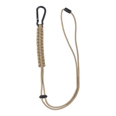 MIL-TEC® Provázek PARACORD s karabinou COYOTE Barva: COYOTE BROWN – Zboží Dáma