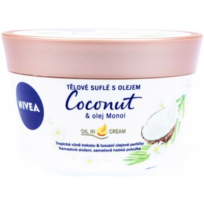 Nivea tělové suflé s olejem Coconut & olej Monoi 200 ml – Zbozi.Blesk.cz