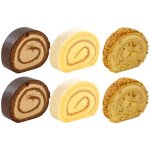 Lahůdky Cajthaml Roláda kokos, čokoláda, ořech 6 x 60 g – Sleviste.cz