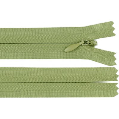Spirálový zip skrytý No 3 délka 60 cm Varianta: 235 zelenkavá tmavá, Balení: 1 ks – Hledejceny.cz