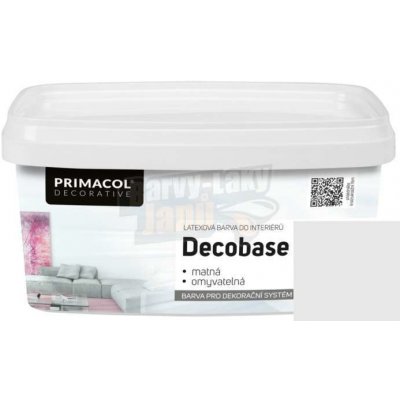 Primacol Decobase Decorative omyvatelná malířská barva, D05 mist, 1 l