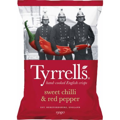 Tyrrells chipsy s příchutí sladkého chilli a červené papriky 150 g – Zboží Mobilmania
