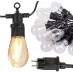 Verk 12301_15 LED Venkovní dekorační řetěz girlanda 15 žárovek 15m – Sleviste.cz
