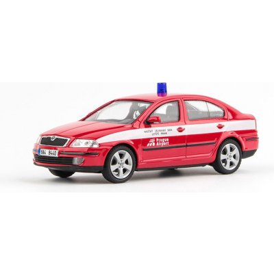 Abrex Škoda Octavia II 2004 HZS Letiště Praha 1:43 – Zboží Mobilmania