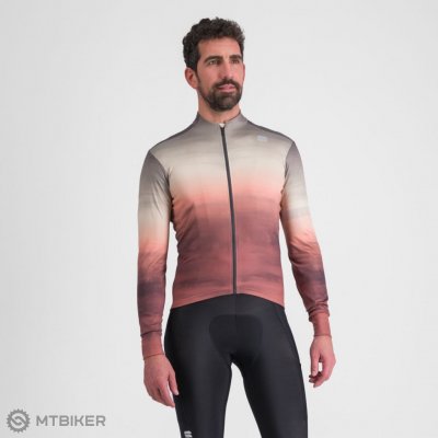 Sportful FLOW SUPERGIARA THERMAL dusty red olive green