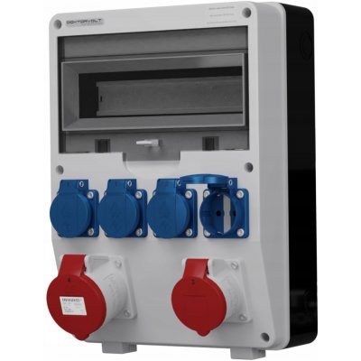 STAVEBNÍ ROZVADĚČ TD 32A 16A 4x230V Doktorvolt DV-6077-D – Zboží Mobilmania