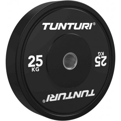 TUNTURI Kotouč pogumovaný Bumper Plate Platinum 25 kg 50 mm – Hledejceny.cz