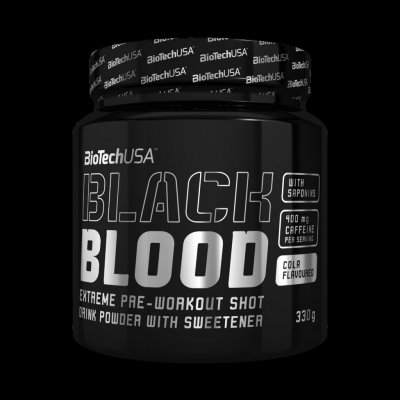 BioTech USA BLACK BLOOD 330 g – Zbozi.Blesk.cz