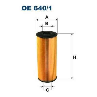 Olejový filtr FILTRON OE 640/1 – Hledejceny.cz
