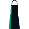 Zástěra Link Kitchen Wear Duo zástěra X988 Emerald Pantone 341 72 x 85 cm