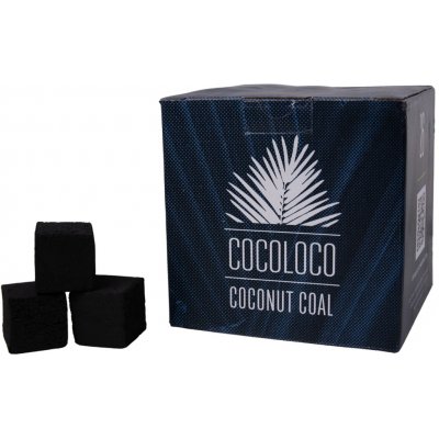 Cocoloco 26 mm kokosové uhlíky pro vodní dýmku 1 kg – Zboží Mobilmania