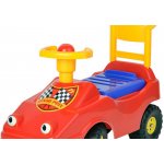 MAD Baby auto červené s klaksonem 54cm s očima – Sleviste.cz