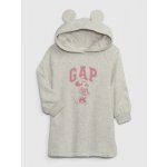 GAP Dětské šaty s logem GAP & Disney Šedá – Zboží Dáma
