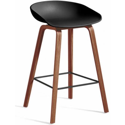 Hay AAS 32 Low lacquered walnut venee + black – Zboží Dáma