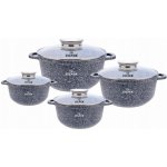 Zilner Sada titanových hrnců MRAMOR INDUKCE 8 ks – Zboží Dáma