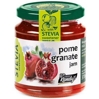 Kandylas džem granátové jablko se stévií 37 0g – Sleviste.cz
