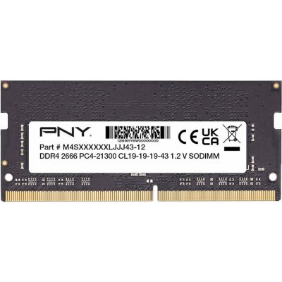 PNY DDR4 8GB 2666Mhz CL19 MN8GSD42666-SB – Hledejceny.cz