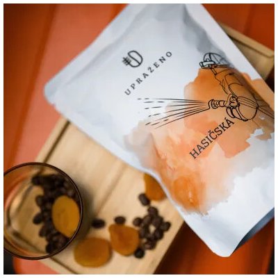 Upraženo Hasičská 100% Arabica zrnková 250 g – Hledejceny.cz