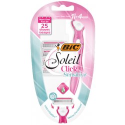Bic Soleil Click Sensitive + břity 4 ks