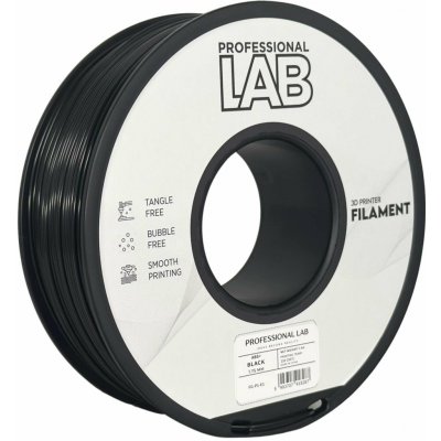 Prof. Lab ABS+ černá 1,75mm 1kg – Zboží Živě