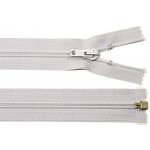 Spirálový zip no.5 rozepínací 60cm - více barev color: 754 světle šedá – Hledejceny.cz