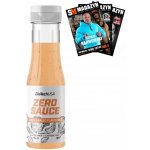 BioTech Zero Sauce pikantní česnek 350 ml – Zboží Dáma