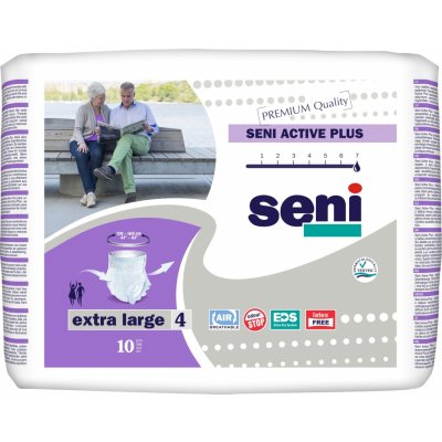 Seni Active Plus XL 10 ks – Zboží Mobilmania