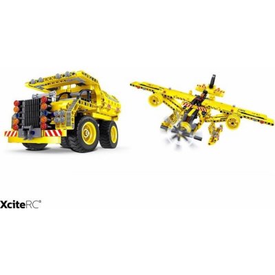 TEKNOTOYS ACTIVE BRICKS DUMPER & LETADLO – Zbozi.Blesk.cz