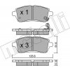 Brzdová destička METELLI Sada brzdových destiček, kotoučová brzda 22-0793-0