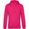 Pánská mikina B&C Inspire Hooded s kapucí COT-01U33Bx5200 Purpurová růžová