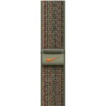 Apple Watch 45mm sekvojově zelený/oranžový provlékací sportovní řemínek Nike MTL63ZM/A – Sleviste.cz