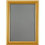 A-Z Reklama CZ Hliníkový klaprám MT na plakáty, profil 25 mm - Zlatý efekt - A3 (297x420 mm) – Zboží Dáma