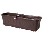 Plastkon Fantazie Smart samozavlažovací truhlík 60 cm hnědý – Zboží Mobilmania