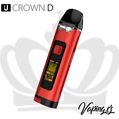 Uwell Crown D Pod 1100 mAh Červená 1 ks