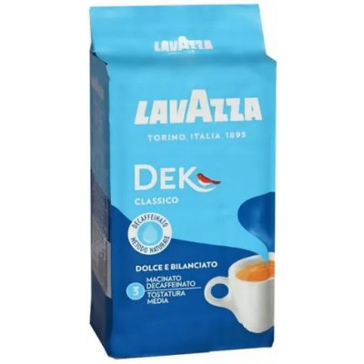 Lavazza DEK bezkofeinové mletá káv 250 g