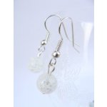 Náušnice Křišťál práskaný – Sleviste.cz