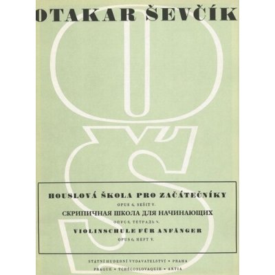 Houslová škola pro začátečníky Otakar Ševčík – Hledejceny.cz