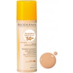 Bioderma Photoderm Nude Touch světlý SPF50+ 4 ml + make-up aplikátor/houbička dárková sada – Zboží Mobilmania