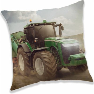 Jerry Fabrics Polštář Traktor green 40x40 – Zboží Mobilmania