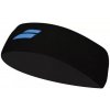 Čelenka Babolat Logo headband black/diva blue