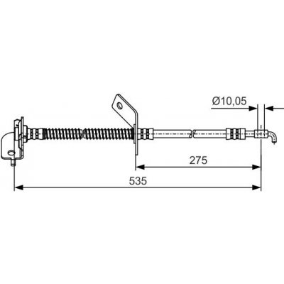 BOSCH Brzdová hadice 1 987 481 414 – Hledejceny.cz