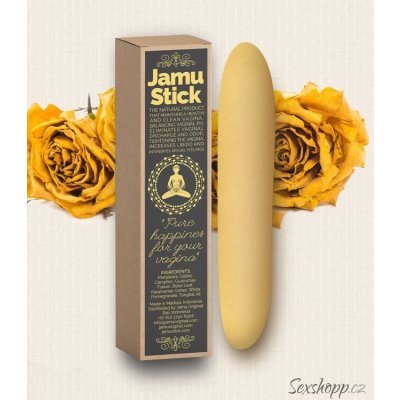 Vaginální tyčinka Jamu Stick Yellow Rose – Zboží Dáma