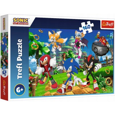 Trefl Sonic a přátelé/Sonic The Hedgehog 160 dílků – Hledejceny.cz
