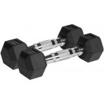 Rebel RBA-2325-02 Pogumované litinové činky HEX 2 x 2 kg – Zboží Mobilmania
