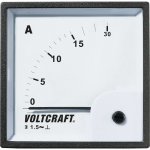 Voltcraft Analogové panelové měřidlo AM-72X72/15A 15 A – Hledejceny.cz