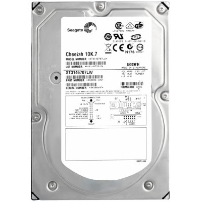 Seagate Cheetah 10K.7 10000RPM 3ms Ultra320SCSI 8MB, 146GB, ST3146707LW – Zbozi.Blesk.cz