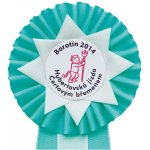 Kokarda dvouřadá RŮŽICE průměr 11 cm – Zboží Dáma