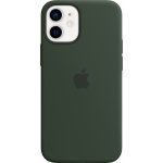Apple iPhone 12 mini Silicone Case with MagSafe Cypress Green MHKR3ZM/A – Zboží Živě
