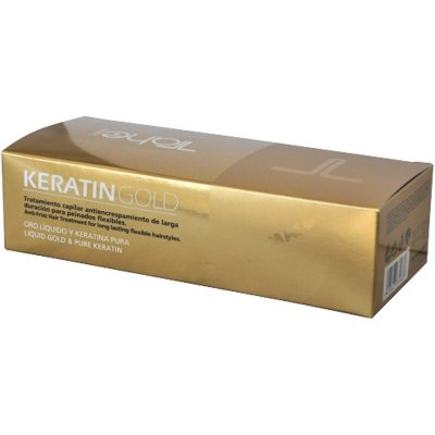 TAHE Keratin Gold Keratinová kúra s tekutým zlatem pro regeneraci vlasů 10×10 ml – Hledejceny.cz